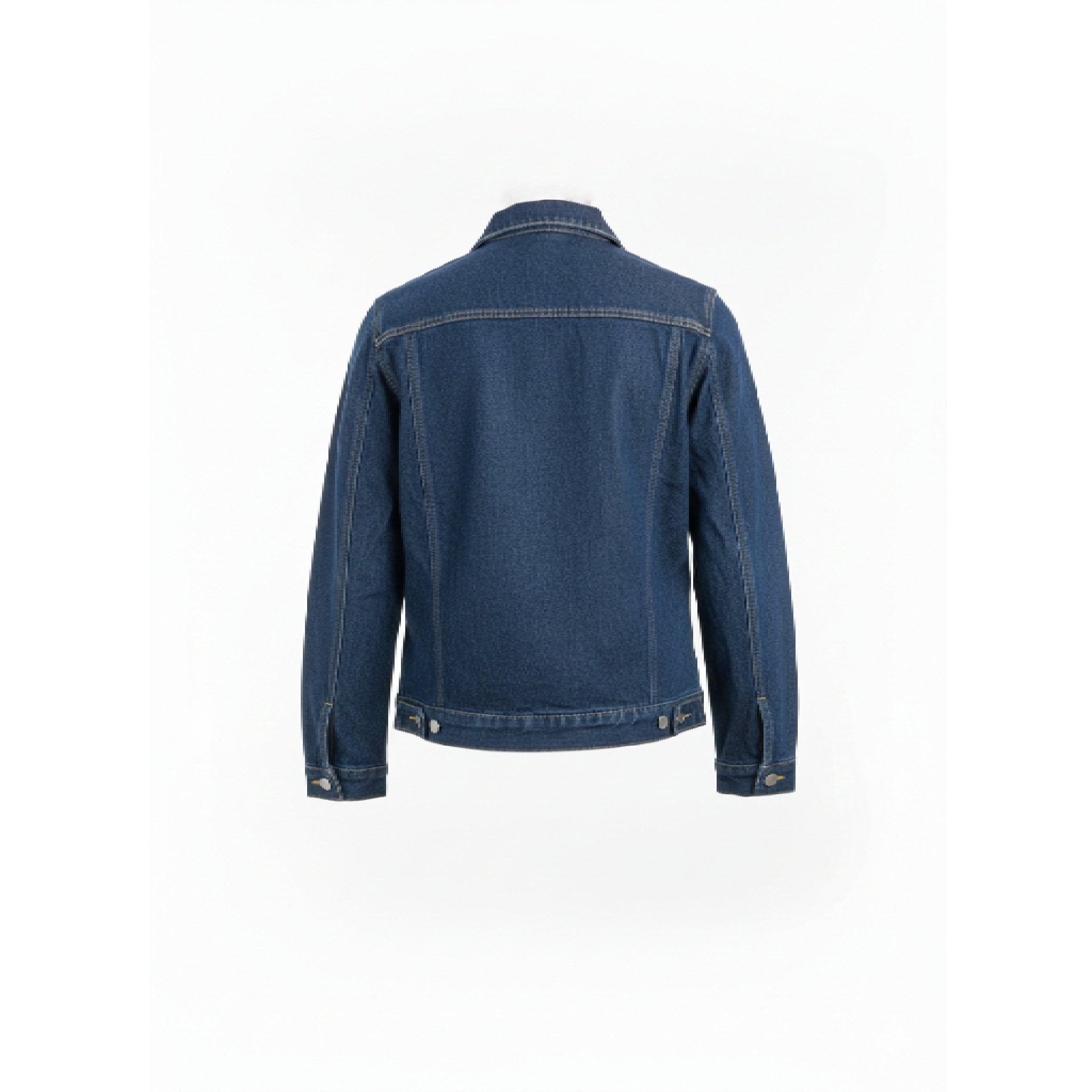 Men’s Trucker Navy Denim Jacket – Casual Winter Wear